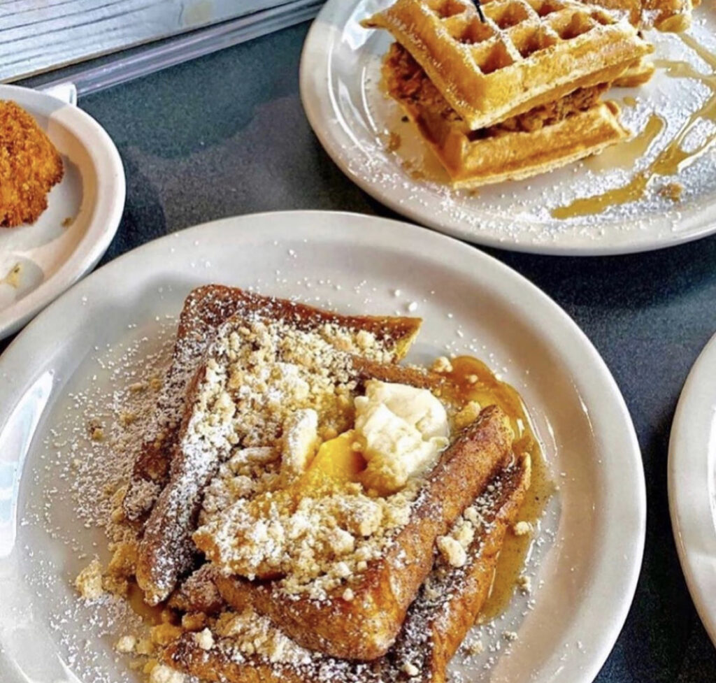 Peach Cobbler at Atlanta Breakfast Club