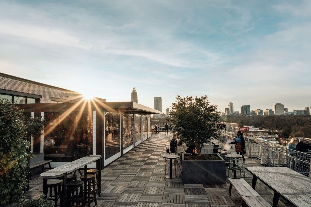 Nine mile rooftop at Sunrise