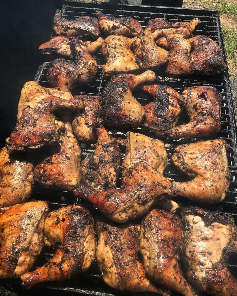 Jerk Chicken at Irie Mon