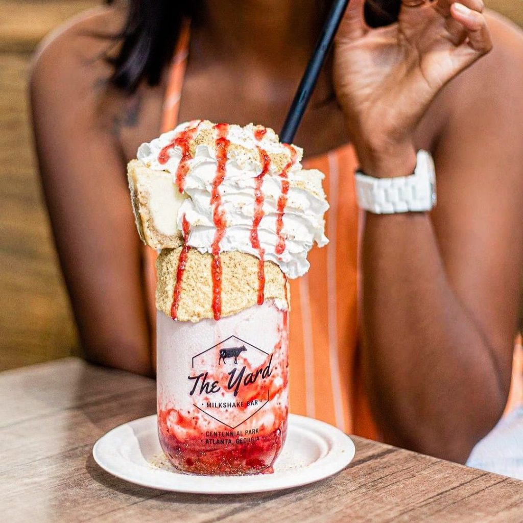 Milkshake at The Yard Milkshake Bar